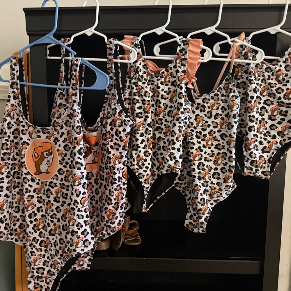 Leopard Print Women's Swimwear